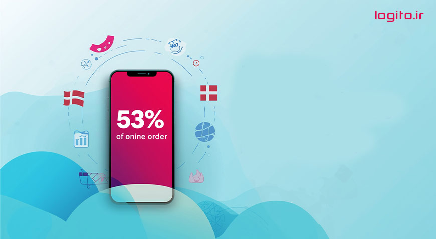 53 درصد از سفارشهای آنلاین دانمارک با تلفن همراه انجام شد